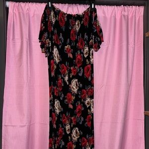 Floral Off Shoulder Altar’d State Dress